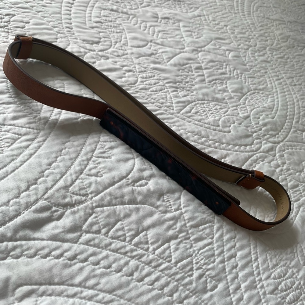 The Limited Faux Tortoise Shell and Brown Belt - Size M/L